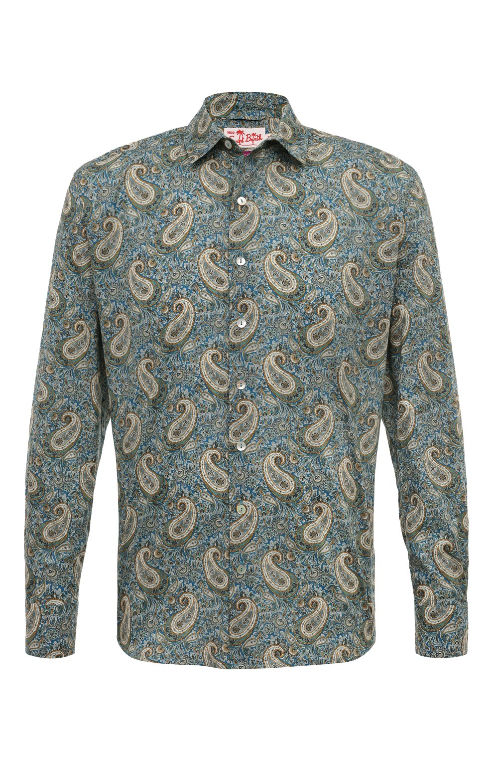 Хлопковая рубашка MC2 SAINT BARTH, арт. STBM/SIKELIA/01183F, фото 1