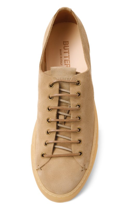 Замшевые кеды Tanino Buttero B11600G0RH-UG Бежевый  B11600G0RH-UG Фото 5