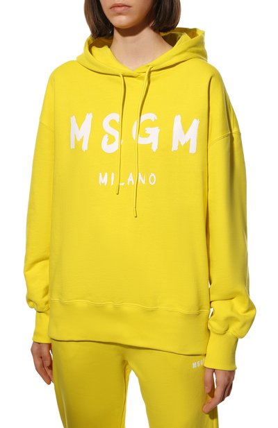 Хлопковое худи MSGM, арт. 3241MDM515 227299, фото 3
