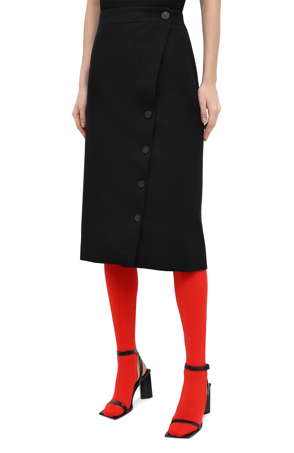 Шерстяная юбка BALENCIAGA, арт. 642174/TJT24, фото 3