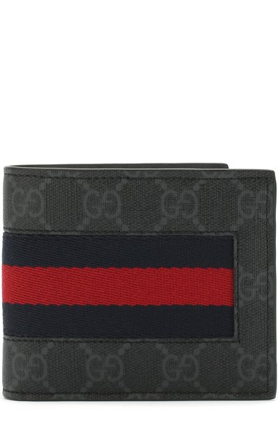 Портмоне gg supreme web с отделениями для кредитных карт GUCCI, арт. 408827/KHN4N, фото 1