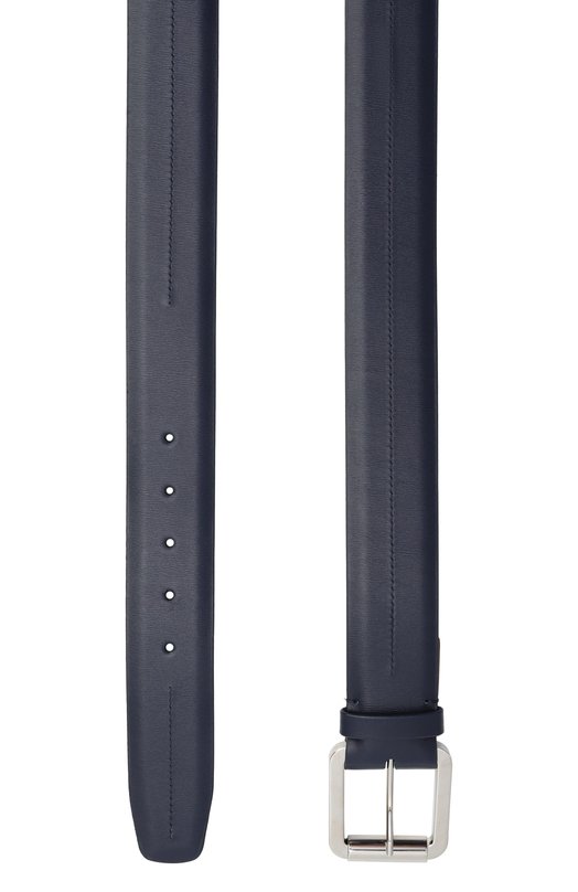 Кожаный ремень Zilli B01440M1016VPAL00 Синий  B01440M1016VPAL00 Фото 3