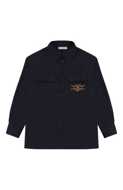 Хлопковая рубашка DOLCE & GABBANA, арт. L45S12/FU5ZI