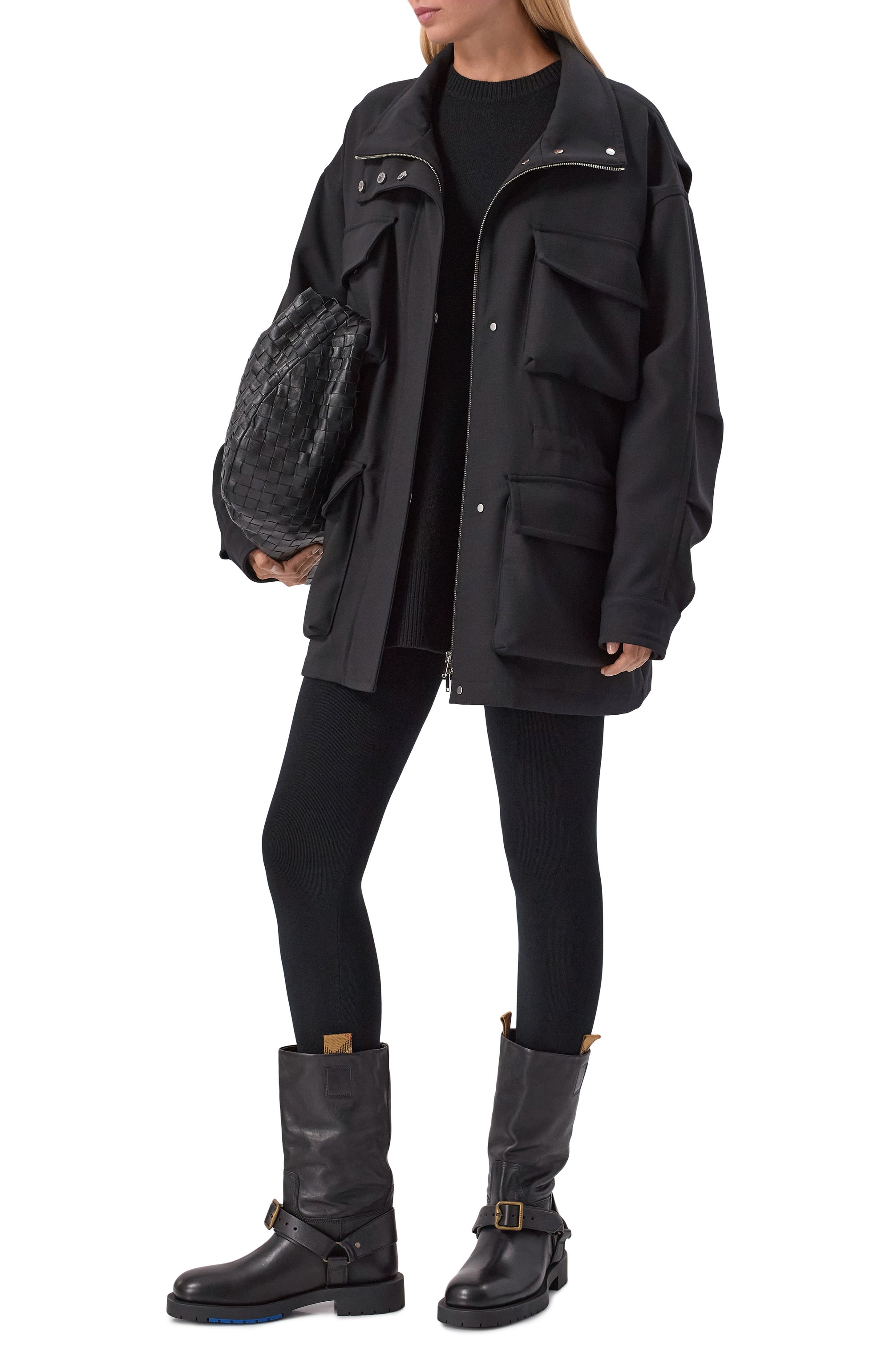 Кожаные полусапоги soft saddle BURBERRY, арт. 8111737, фото 3