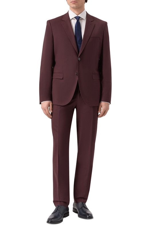 Однобортный костюм HUGO 50544524 Бордовый 50544524