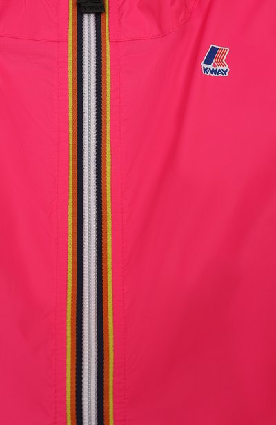 Ветровка K-WAY фуксия цвета по цене 11550 руб., арт. K61336W/10A-14A, фото 3 Ветровка K-WAY, арт. K61336W/10A-14A, фото 3