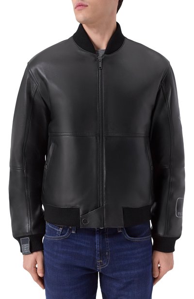 Кожаный бомбер ICEBERG, арт. Z011/6804, фото 3