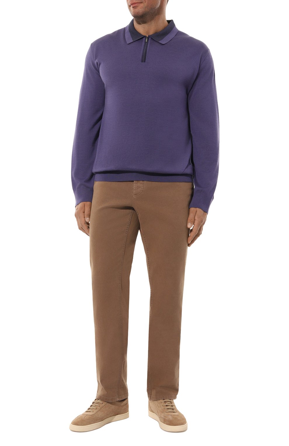 Поло из кашемира и шелка ZILLI, арт. KZP001M0330VBJS00/62, фото 2