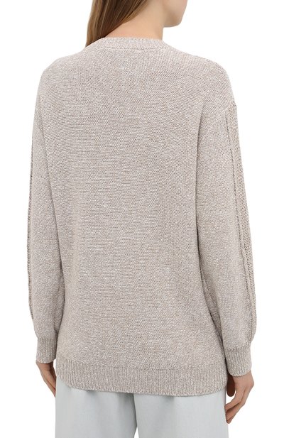 Хлопковый свитер STELLA MCCARTNEY разноцветного цвета по цене 99500 руб., арт. 603174/S2252, фото 4 Хлопковый свитер STELLA MCCARTNEY, арт. 603174/S2252, фото 4