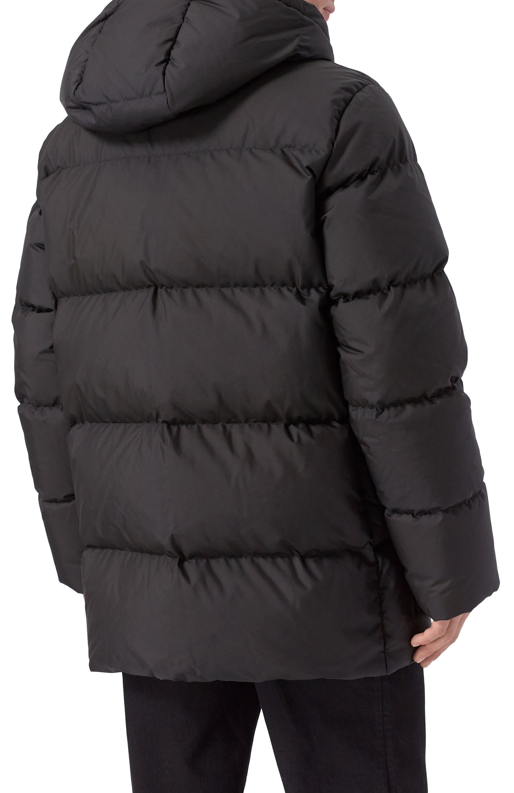 Пуховик BURBERRY черного цвета по цене 275500 руб., арт. 8110360, фото 4 Пуховик BURBERRY, арт. 8110360, фото 4