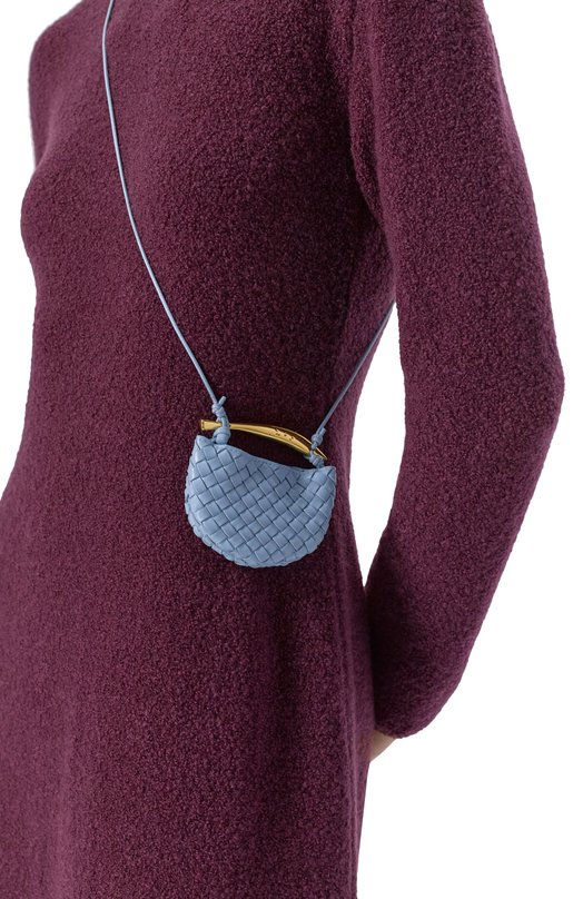 Сумка Miniature Sardine Bottega Veneta 836834/V5QE0 Голубой  836834/V5QE0 Фото 2