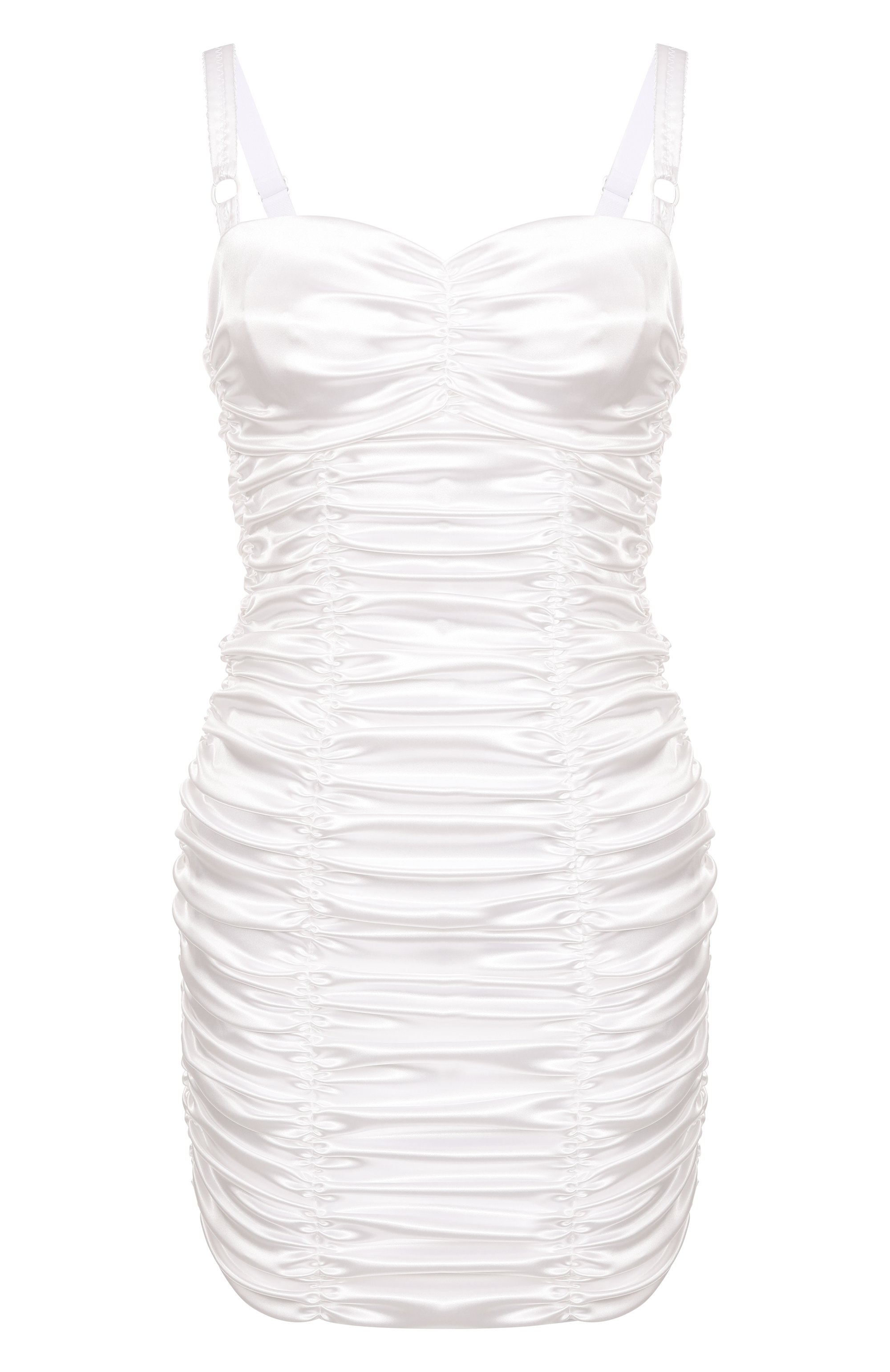 Атласное платье DOLCE & GABBANA, арт. F6TPXT/FURAD, фото 1