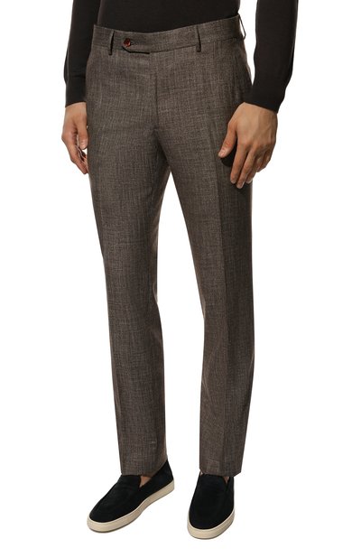 Брюки из шерсти и хлопка STEFANO RICCI, арт. *M5T022T003/BI25HC, фото 3