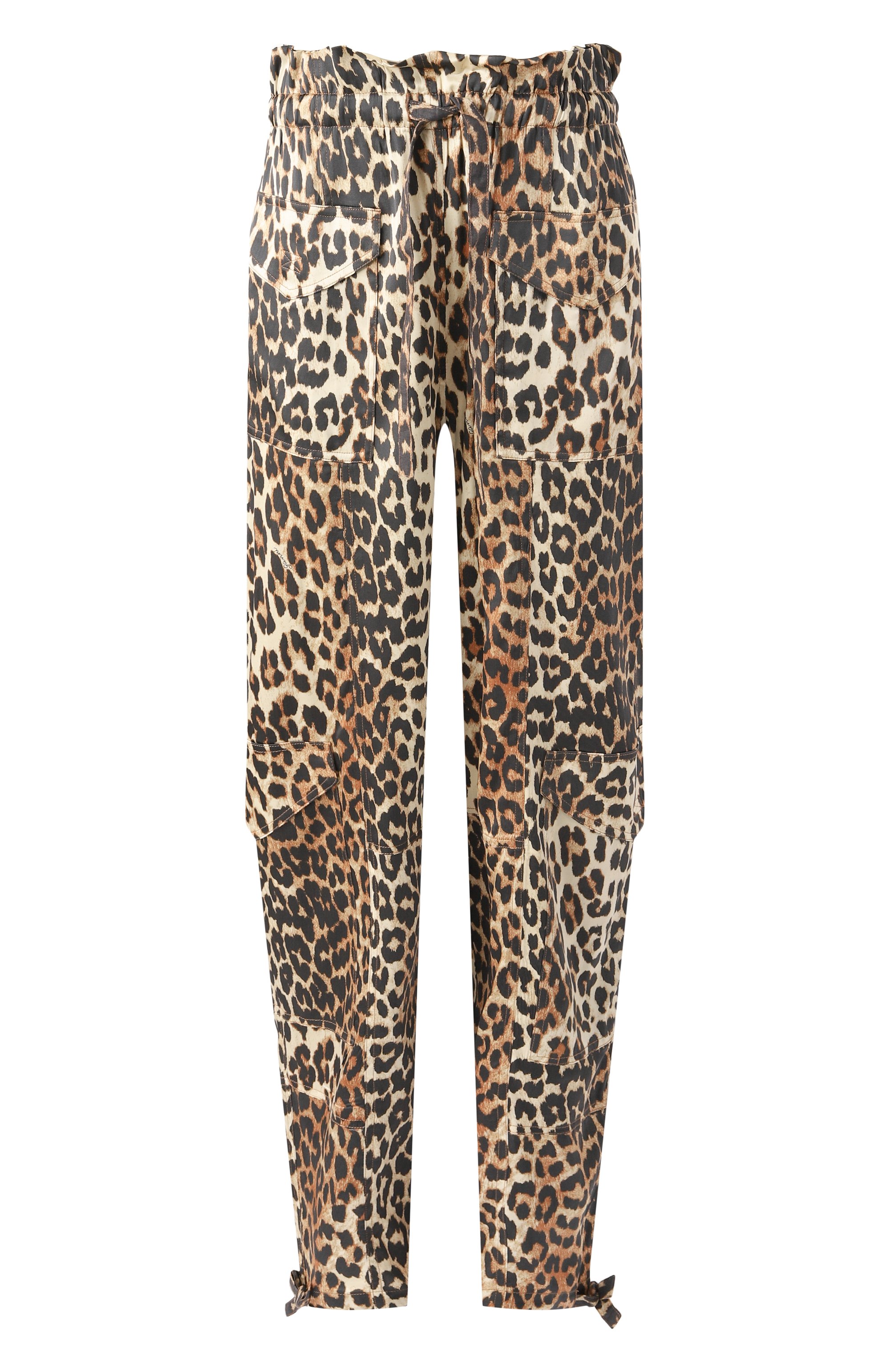 Брюки из вискозы GANNI, арт. W0324/6757, фото 1