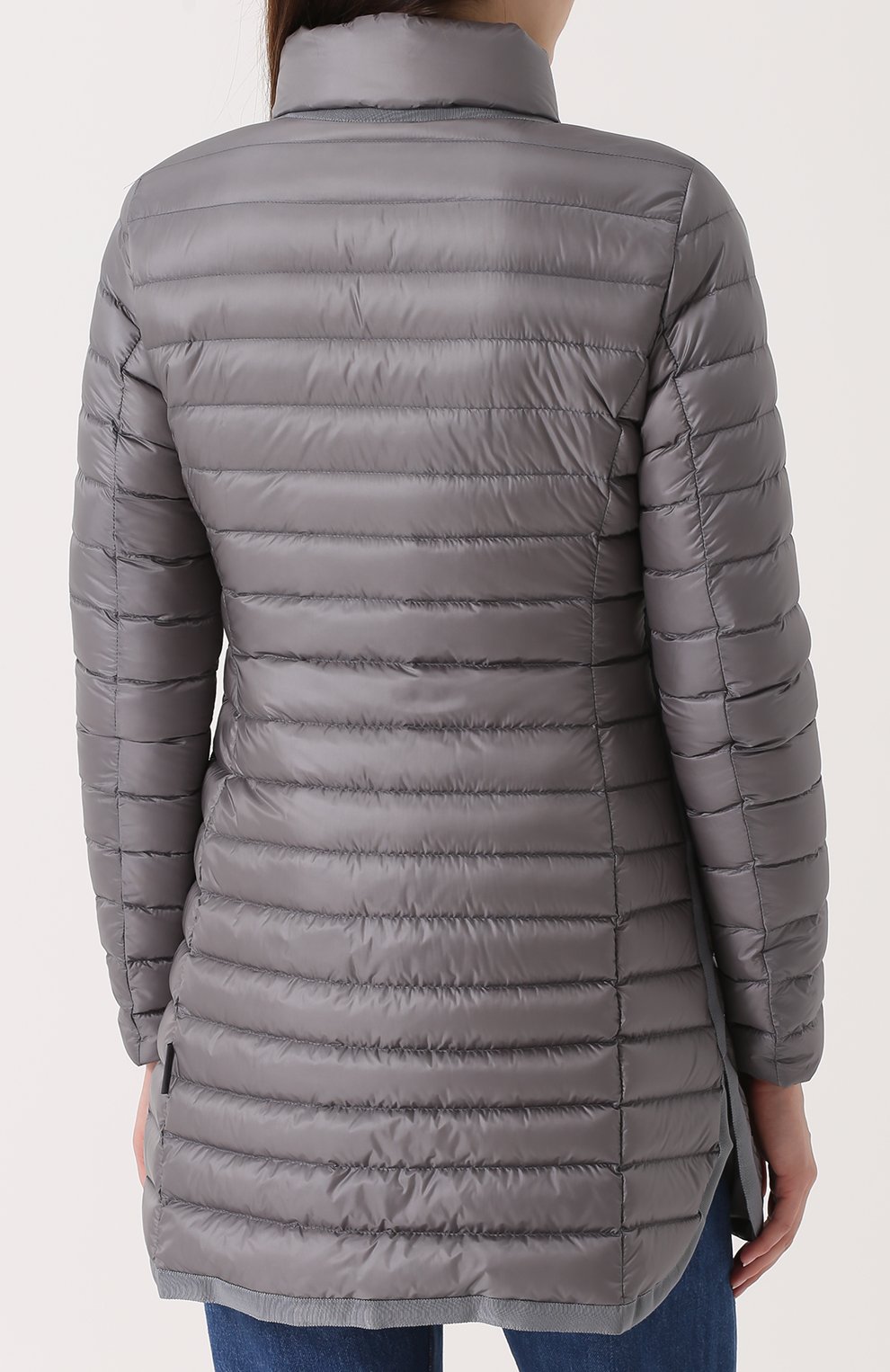 Стеганый пуховик на молнии с накладными карманами MONCLER, арт. C1-093-49853-94-53048, фото 4