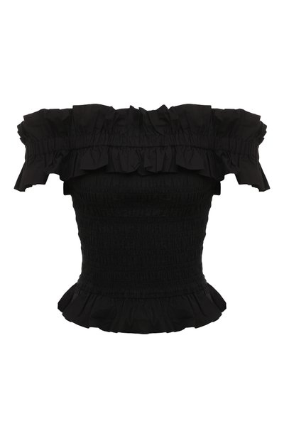 Хлопковый топ GANNI, арт. F7917, фото 1