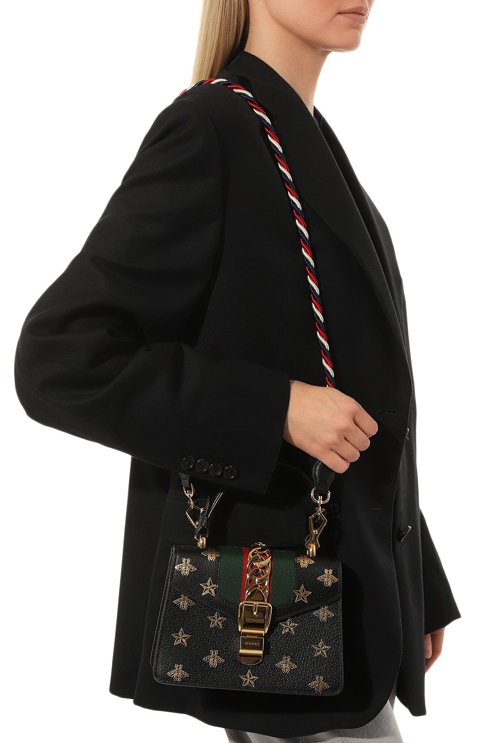 Сумка sylvie mini GUCCI, арт. 470270 DJ2SG, фото 2