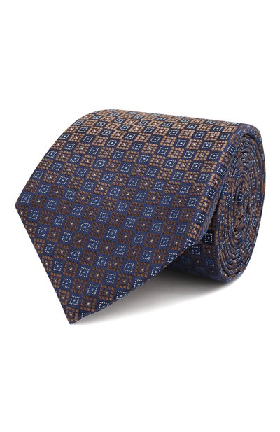 Мужской шелковый галстук CANALI, арт. 79/HX02113