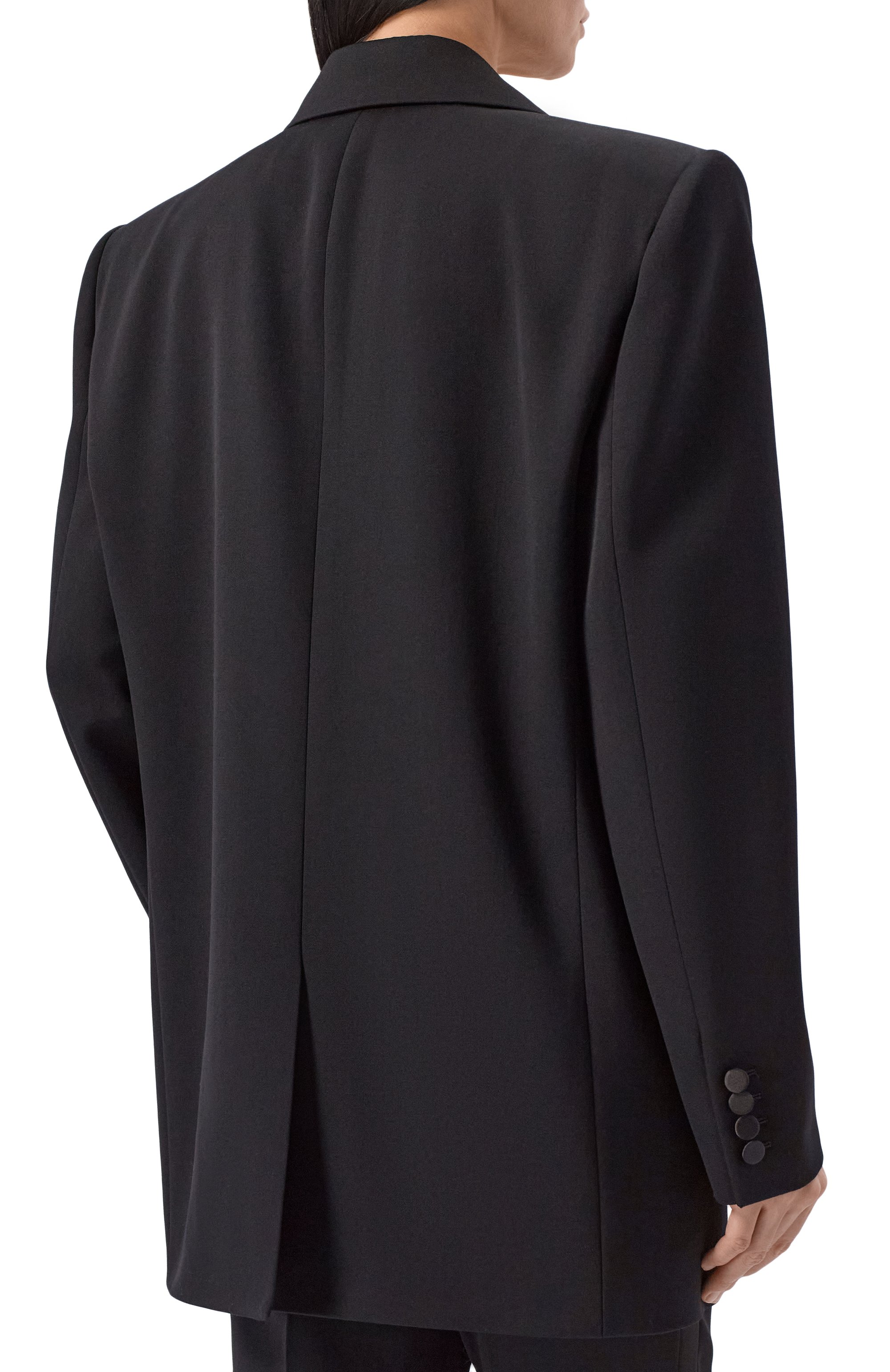 Шерстяной жакет SAINT LAURENT, арт. 850923/Y7E63, фото 4