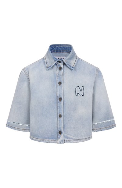 Женская джинсовая рубашка MSGM, арт. 3841MDE232X/257271