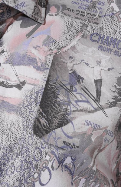 Хлопковая рубашка VAN LAACK серого цвета по цене 22750 руб., арт. RETIN-TF02K/177756, фото 5 Хлопковая рубашка VAN LAACK, арт. RETIN-TF02K/177756, фото 5