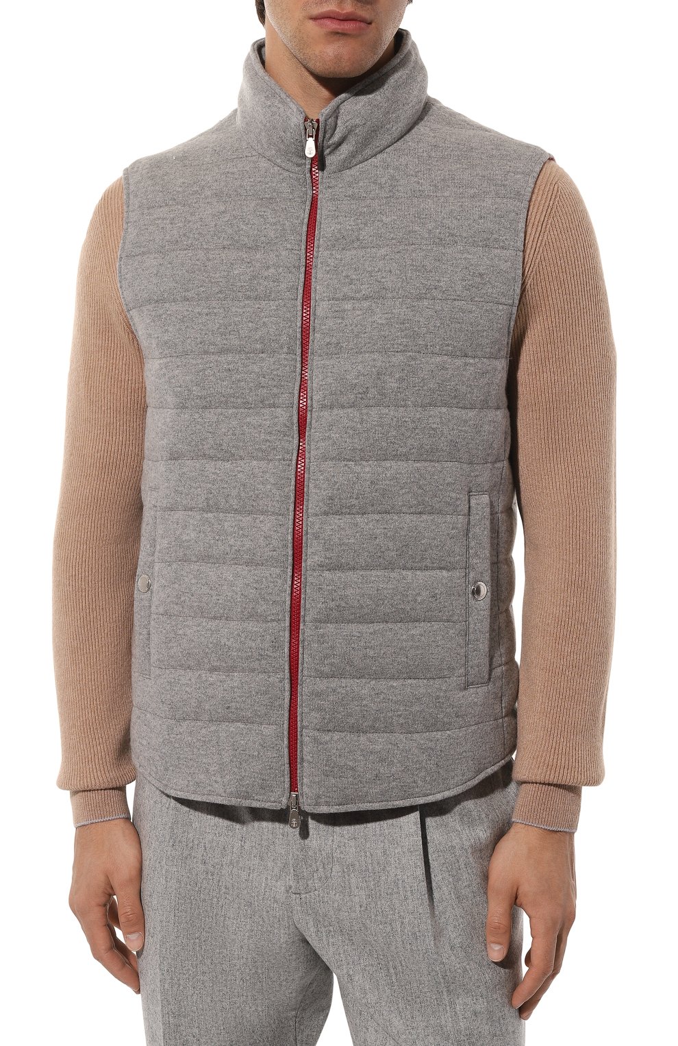 Пуховый жилет BRUNELLO CUCINELLI, арт. M221P107, фото 3