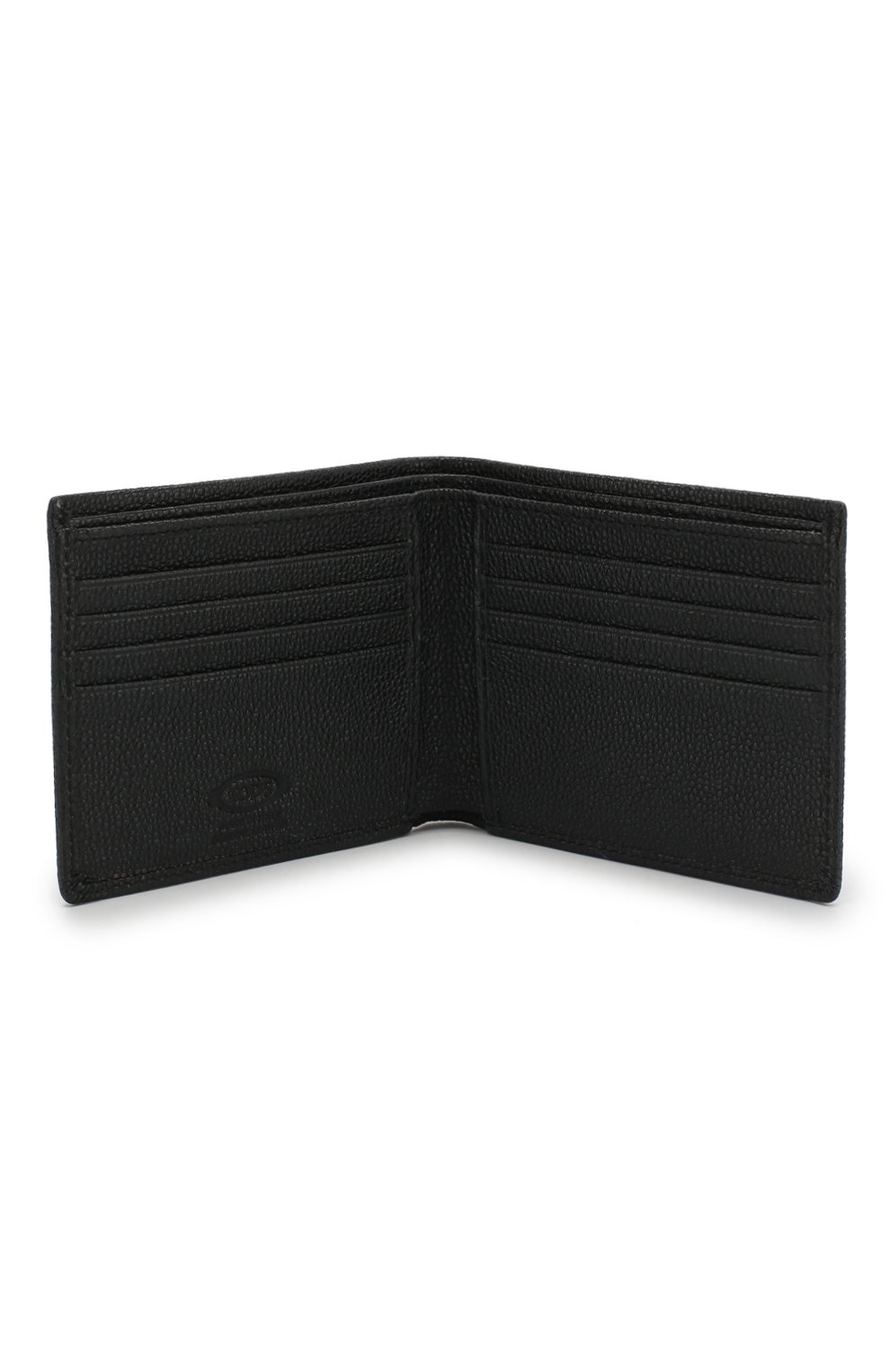 Кожаное портмоне TOD’S черного цвета по цене 27250 руб., арт. XAMACHC0300GPA, фото 3 Кожаное портмоне TOD’S, арт. XAMACHC0300GPA, фото 3