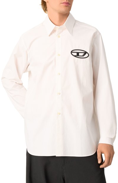 Хлопковая рубашка DIESEL, арт. A14634/0PCAL, фото 3