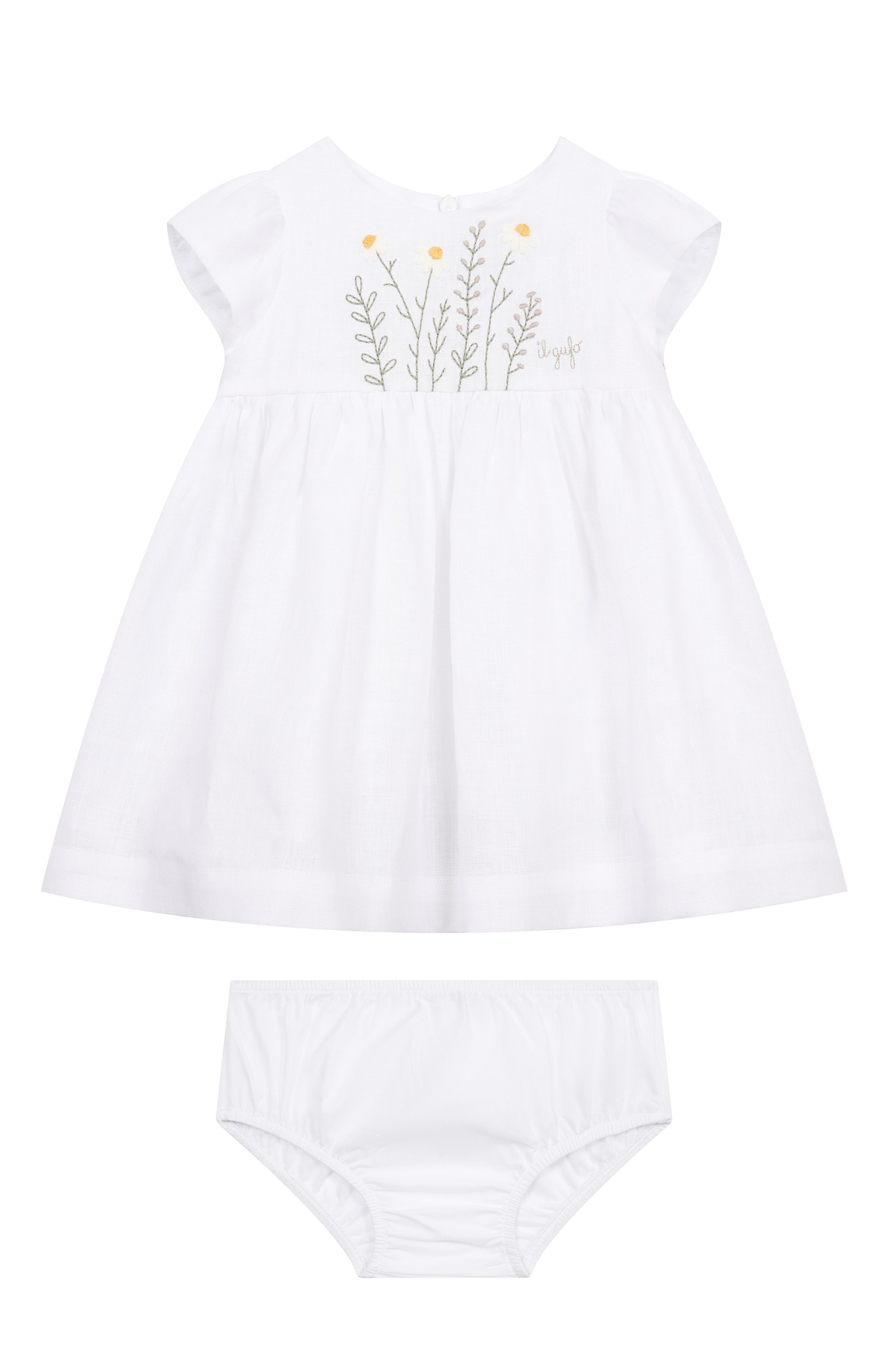 Комплект из платья и шорт IL GUFO, арт. P25VM788L0002/3M-9M, фото 1