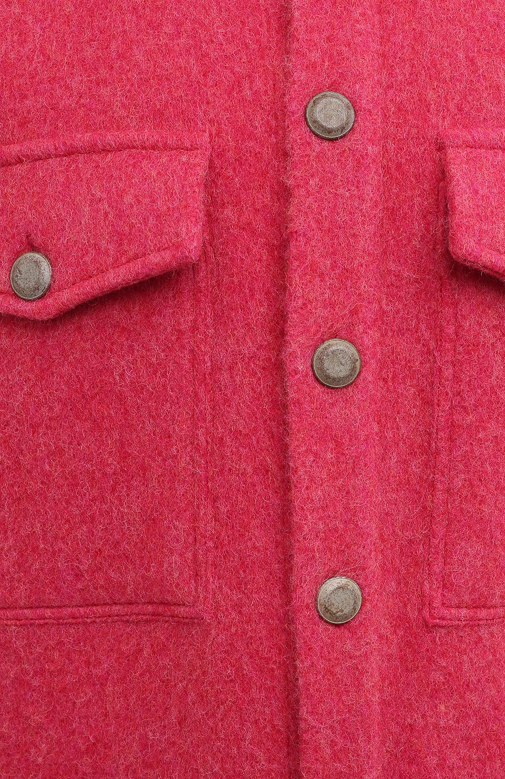 Шерстяное пальто PALM ANGELS, арт. PWEA036F20LEA0012810, фото 5