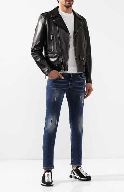 Текстильные кроссовки sorrento DOLCE & GABBANA, арт. CS1713/AH677, фото 2