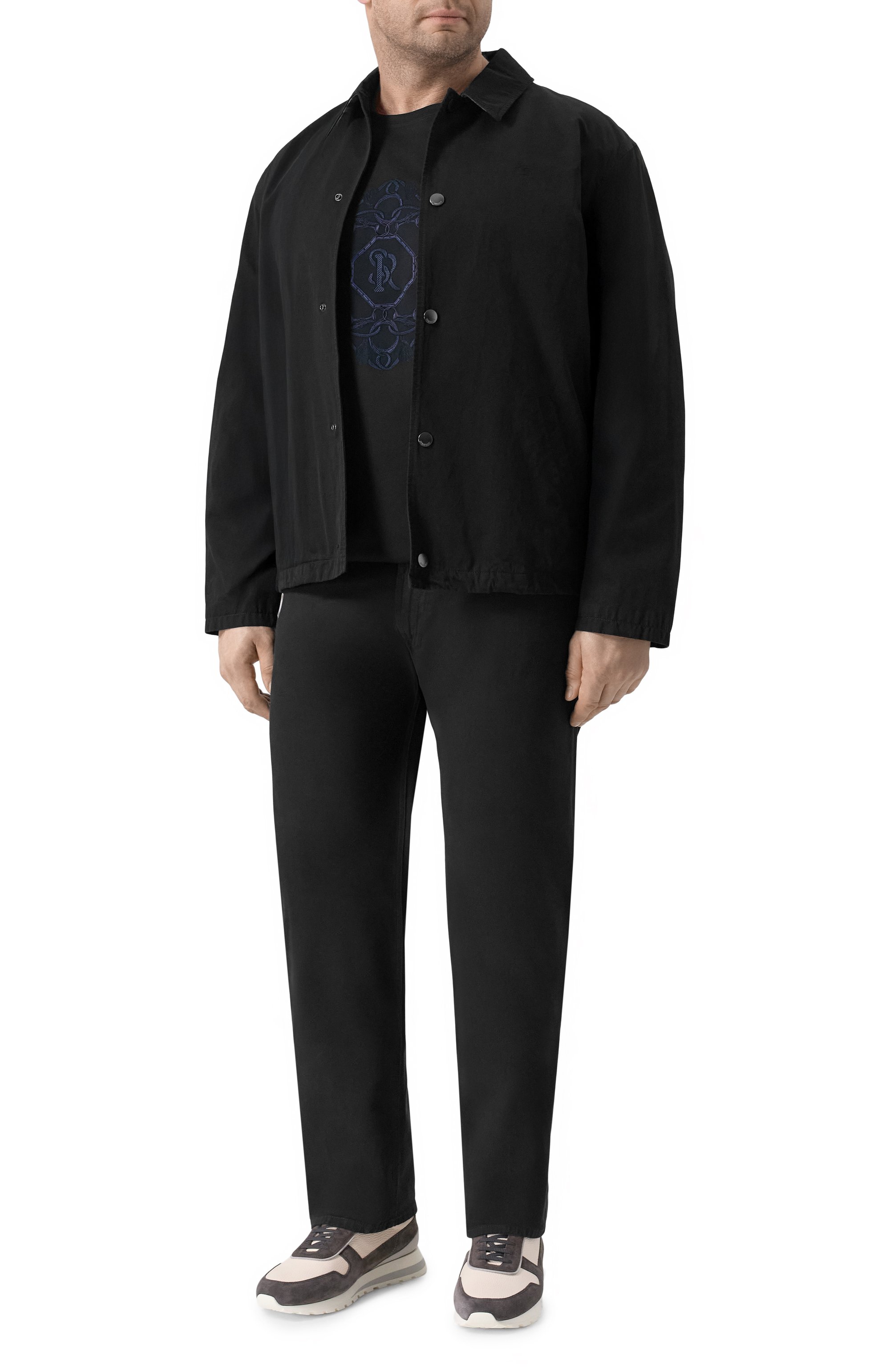 Хлопковая футболка STEFANO RICCI, арт. MNH6104930/LUXT, фото 2