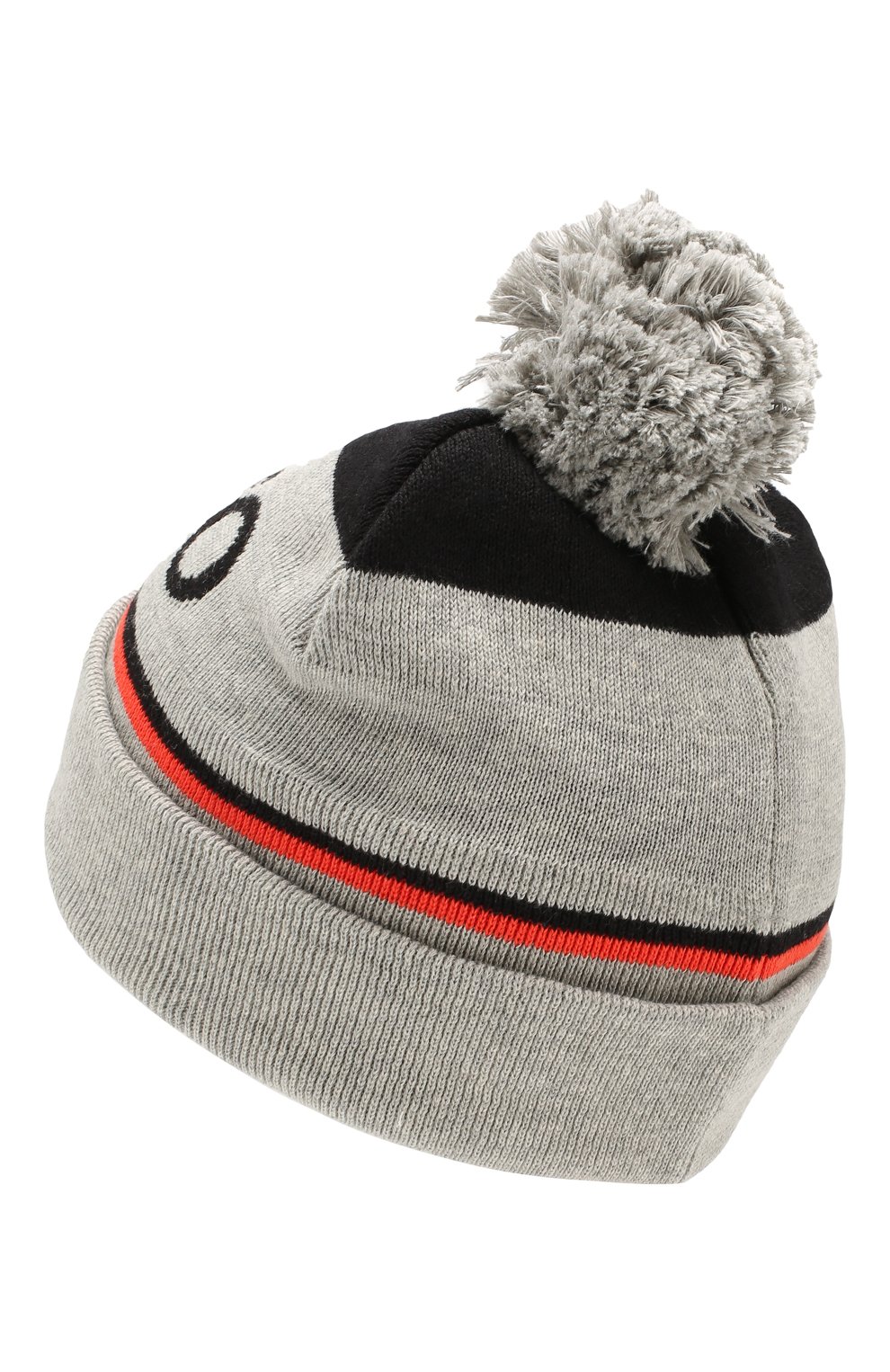Хлопковая шапка KENZO серого цвета по цене 5030 руб., арт. KP90518, фото 2 Хлопковая шапка KENZO, арт. KP90518, фото 2
