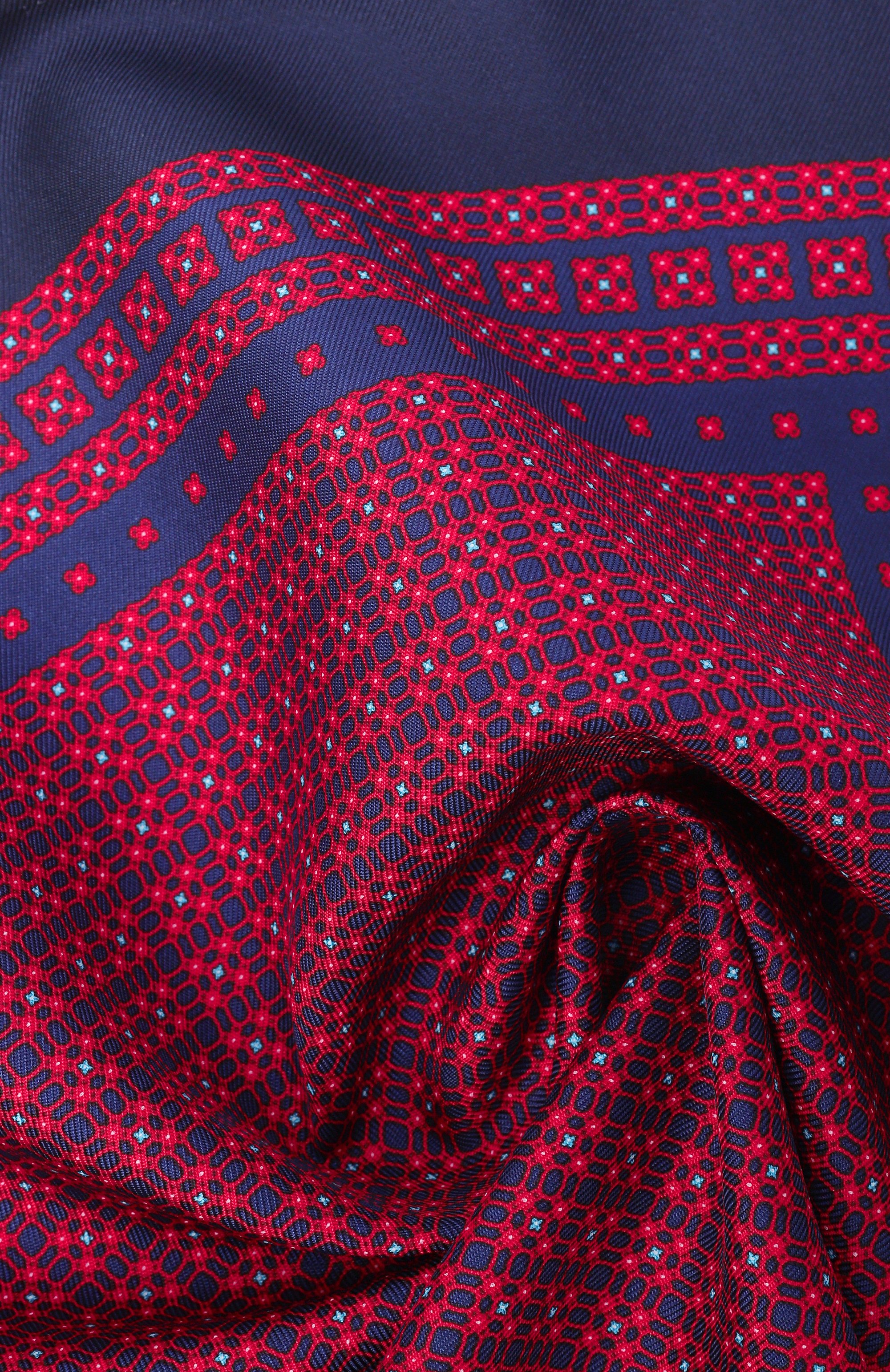 Шелковый комплект из галстука и платка STEFANO RICCI, арт. DH/59101, фото 6