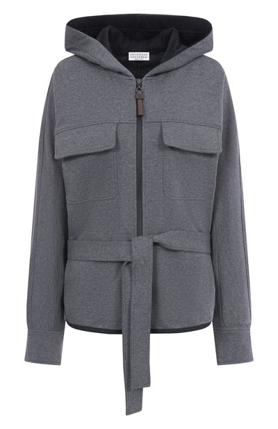 Женская хлопковая куртка BRUNELLO CUCINELLI, арт. MH827S0506