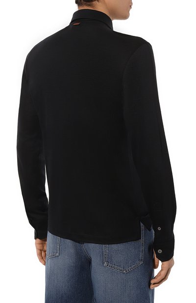 Шерстяное поло ZEGNA, арт. UC345A6/CCT726, фото 4