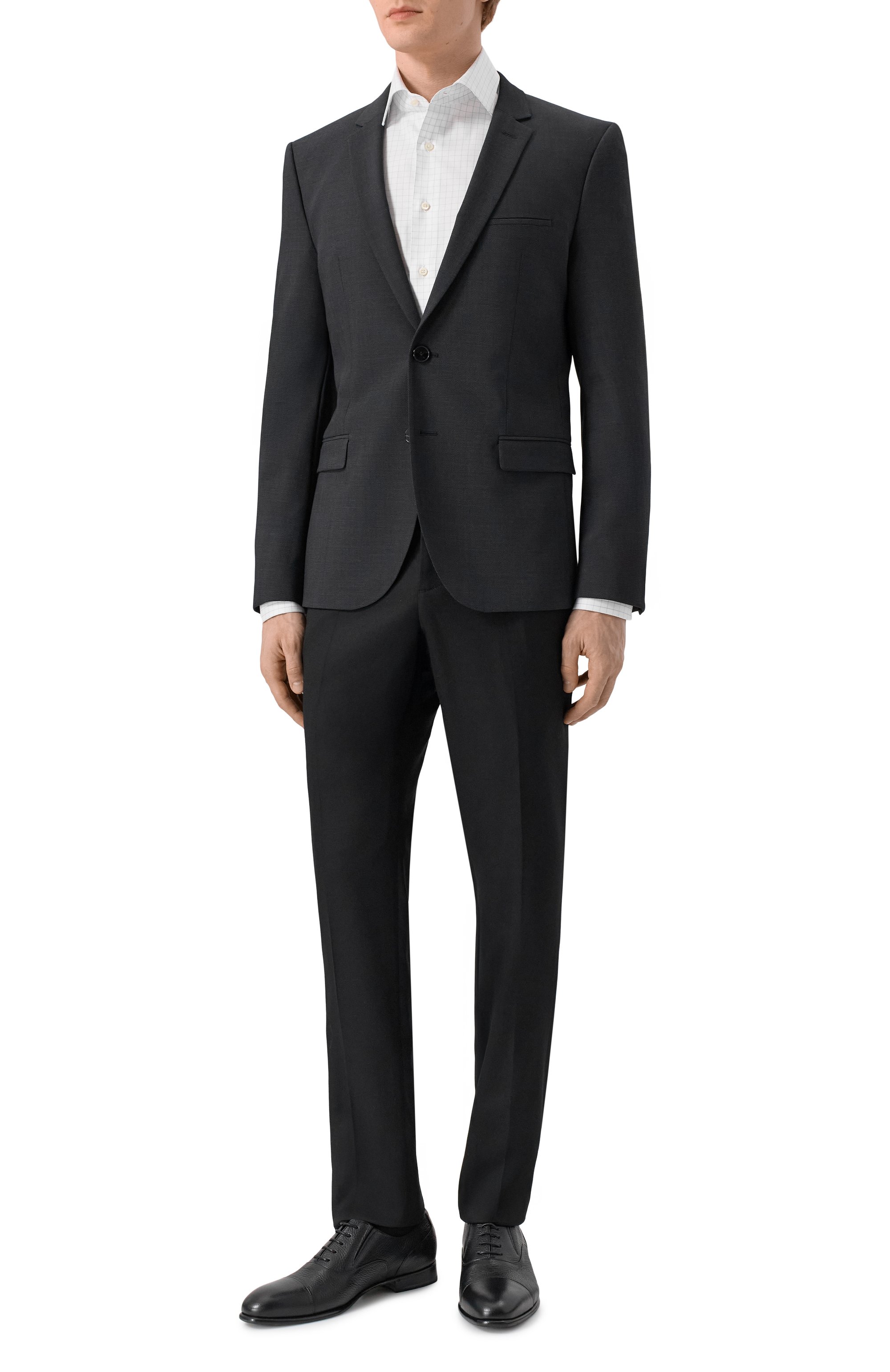 Хлопковая сорочка CANALI светло-голубого цвета по цене 36450 руб., арт. CCL7098/GD03622, фото 2 Хлопковая сорочка CANALI, арт. CCL7098/GD03622, фото 2