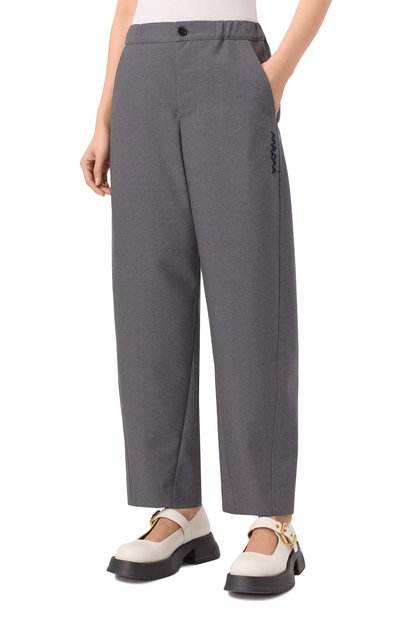 Шерстяные брюки MARNI, арт. PAMA0482U0/TW839, фото 3