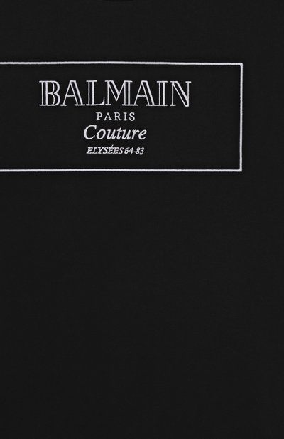 Хлопковая футболка BALMAIN, арт. BX8P51, фото 3