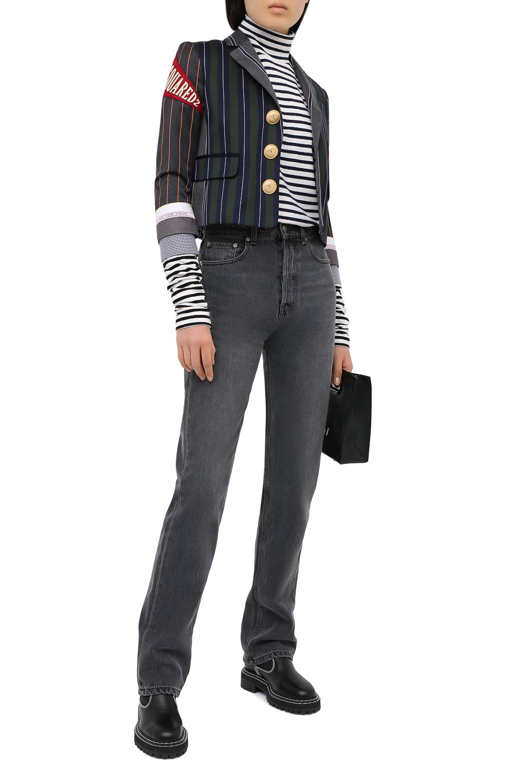 Жакет из шерсти и хлопка DSQUARED2, арт. S75BN0754/S52988, фото 2