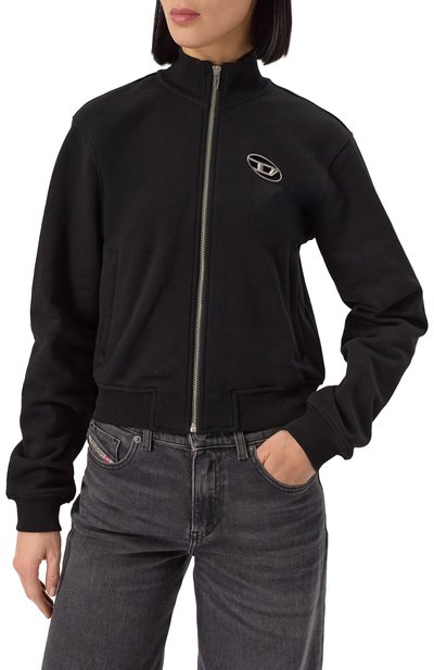 Хлопковая толстовка DIESEL, арт. A16842/0BMBJ, фото 3