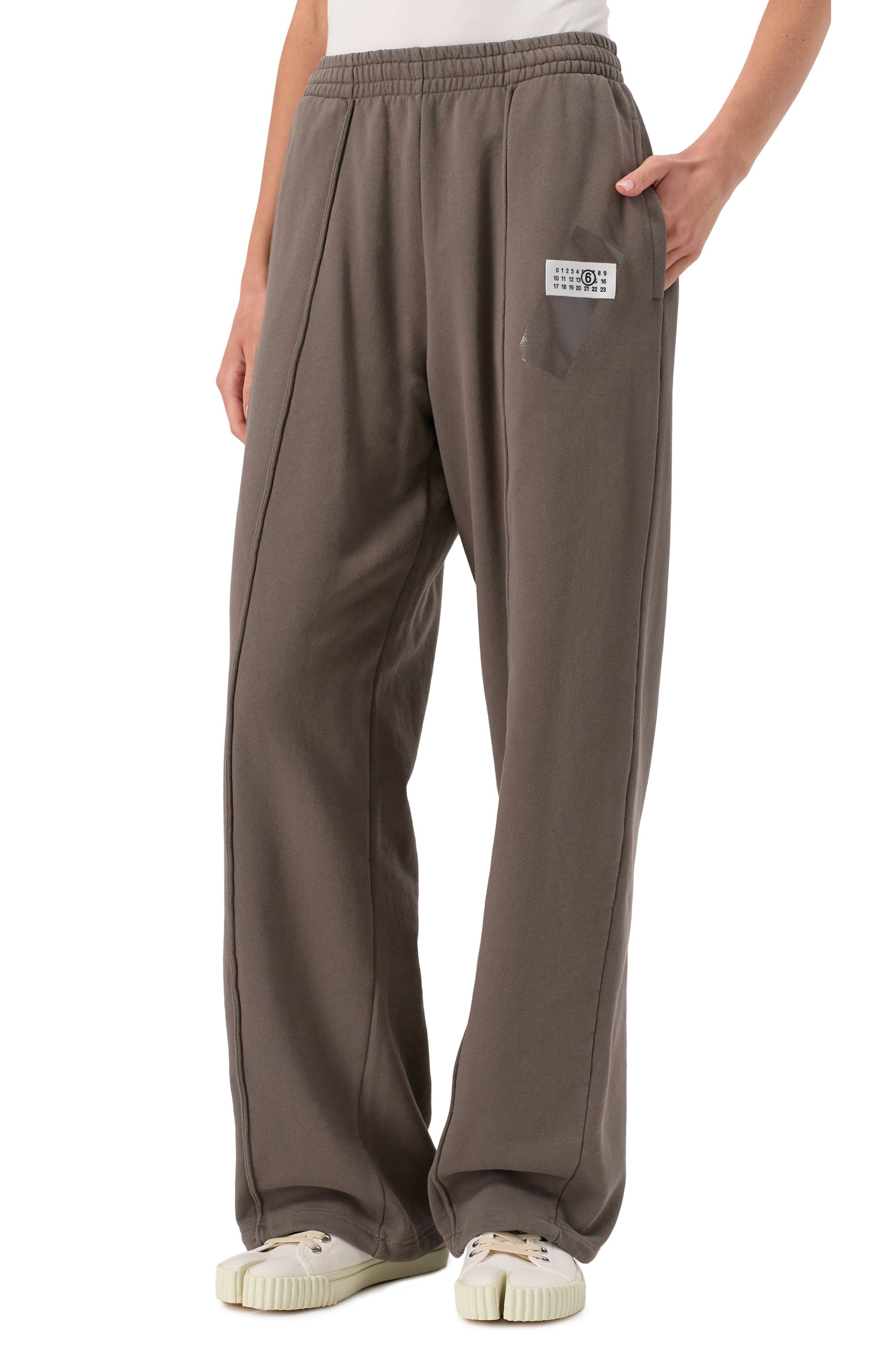 Хлопковые брюки MM6, арт. S52KA0528/M25014, фото 3