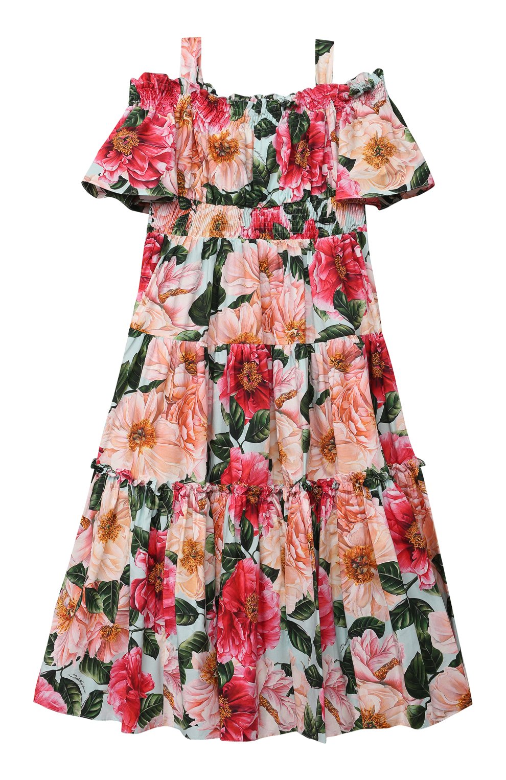 Хлопковое платье DOLCE & GABBANA, арт. L52DN9/HS5H5/8-14, фото 1