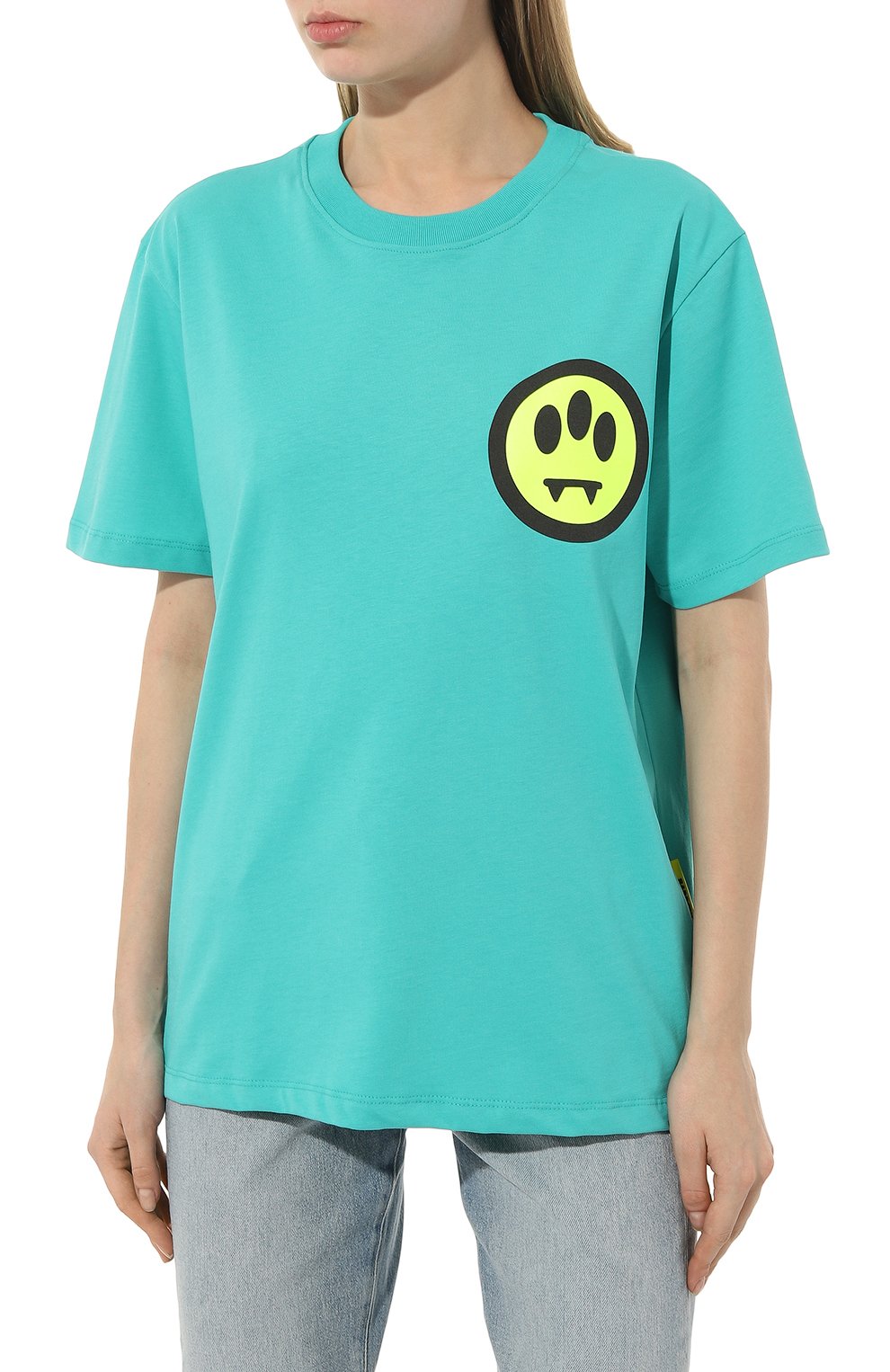 Хлопковая футболка BARROW, арт. 034107_W, фото 3