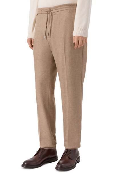 Джоггеры из шерсти и кашемира STEFANO RICCI, арт. M1T5300530/WC000P, фото 3