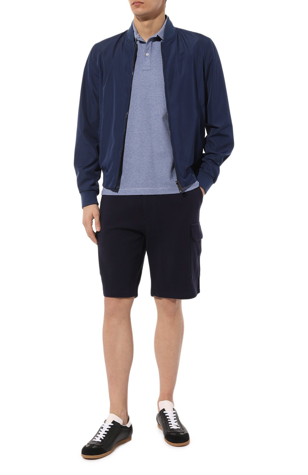 Хлопковые шорты BRUNELLO CUCINELLI, арт. M0T353222G, фото 2