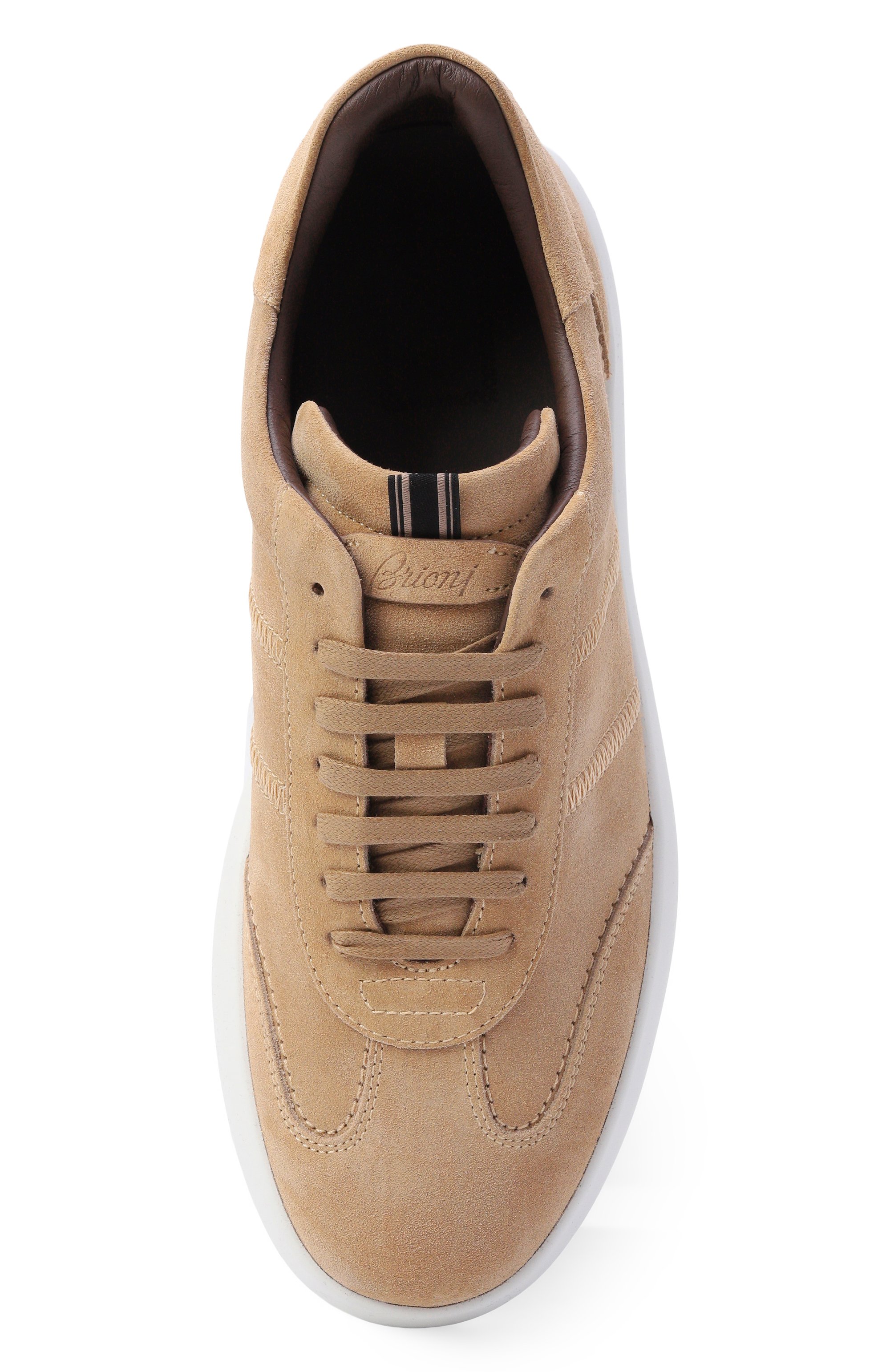 Замшевые кеды olympia BRIONI, арт. QHLW0L/09708, фото 5