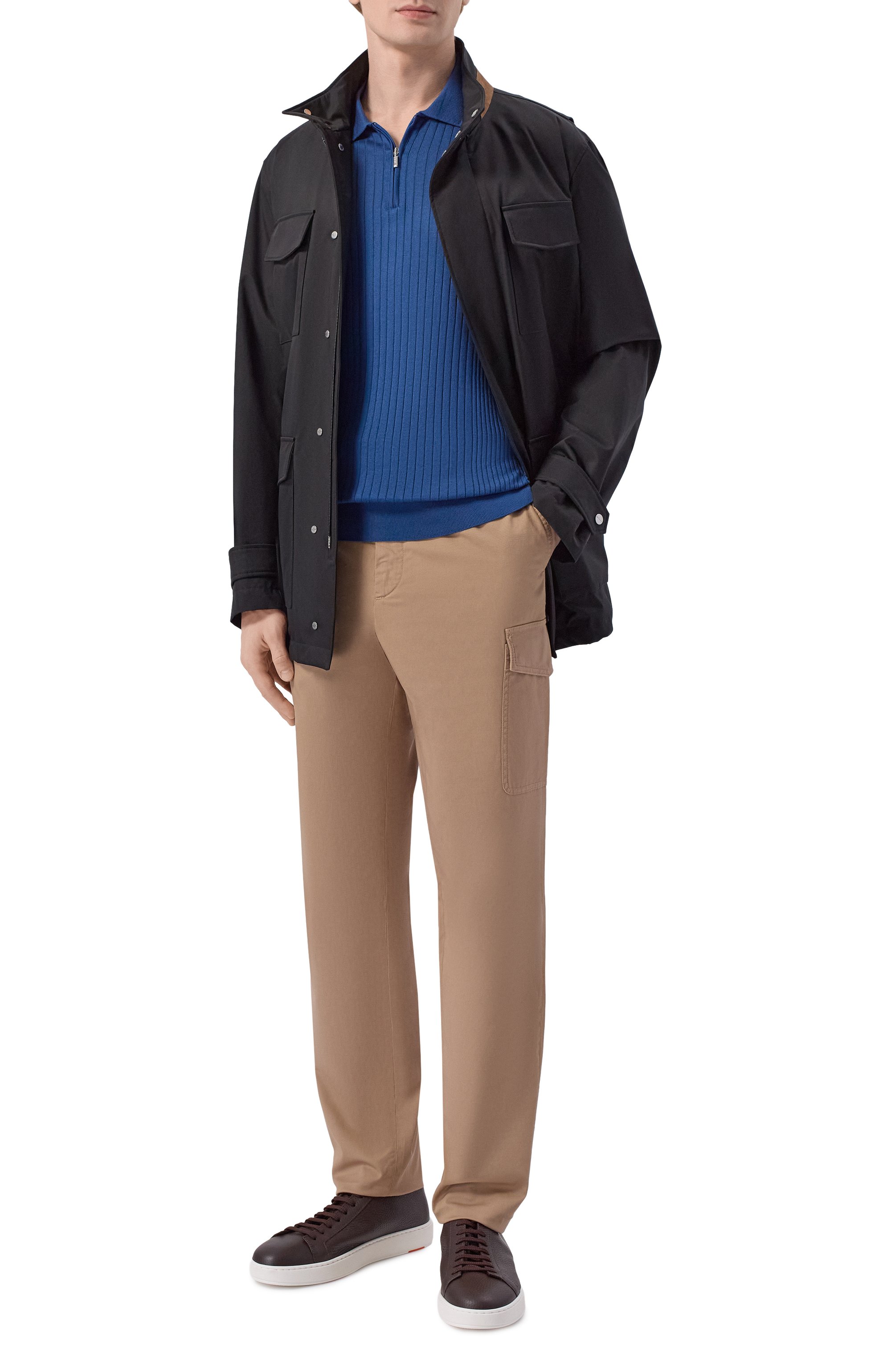 Шелковое поло ZILLI, арт. KZP002M0640VST000, фото 2