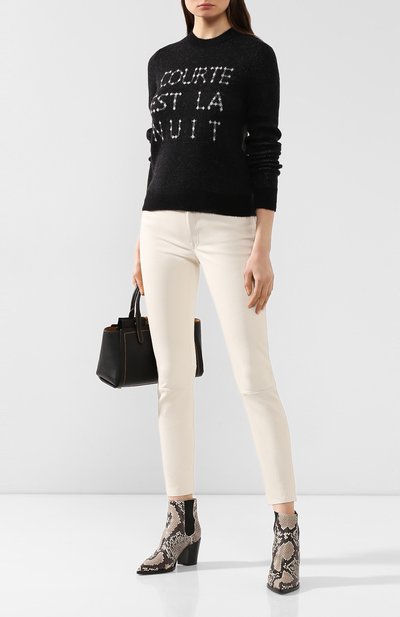 Кожаные брюки POLO RALPH LAUREN светло-бежевого цвета по цене 145000 руб., арт. 211765887, фото 2 Кожаные брюки POLO RALPH LAUREN, арт. 211765887, фото 2