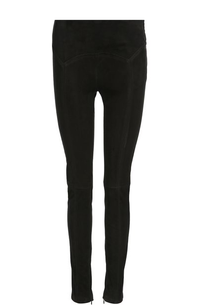 Женские замшевые брюки-скинни с фактурной отделкой TOM FORD, арт. PAL610/LEX055